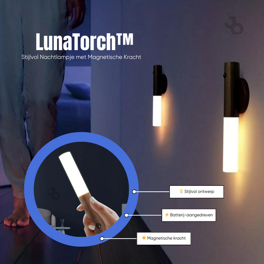 LunaTorch™ - Stijlvol Nachtlampje met Magnetische Kracht